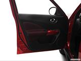  Inside of driver's side open door, window open photo