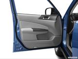  Inside of driver's side open door, window open photo