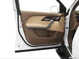  Inside of driver's side open door, window open photo