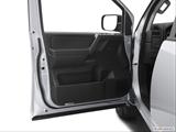  Inside of driver's side open door, window open photo