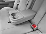  Rear center console with closed lid from driver's side looking down photo
