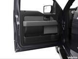  Inside of driver's side open door, window open photo