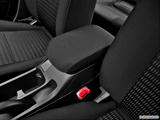  Front center console with closed lid, from driver's side looking down photo