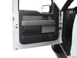  Inside of driver's side open door, window open photo