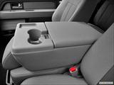  Front center console with closed lid, from driver's side looking down photo