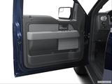  Inside of driver's side open door, window open photo
