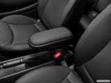  Front center console with closed lid, from driver's side looking down photo