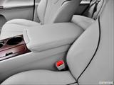  Front center console with closed lid, from driver's side looking down photo