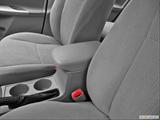  Front center console with closed lid, from driver's side looking down photo