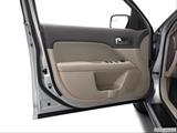  Inside of driver's side open door, window open photo