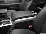  Front center console with closed lid, from driver's side looking down photo