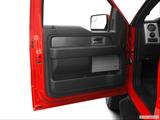  Inside of driver's side open door, window open photo