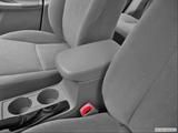  Front center console with closed lid, from driver's side looking down photo