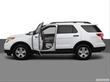  Driver's side profile with drivers side door open photo