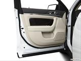  Inside of driver's side open door, window open photo