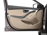  Inside of driver's side open door, window open photo