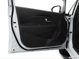  Inside of driver's side open door, window open photo