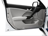  Inside of driver's side open door, window open photo