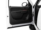  Inside of driver's side open door, window open photo