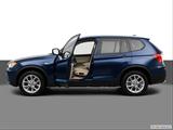  Driver's side profile with drivers side door open photo