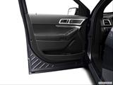  Inside of driver's side open door, window open photo