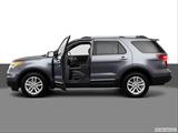  Driver's side profile with drivers side door open photo