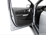  Inside of driver's side open door, window open photo