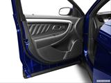 Inside of driver's side open door, window open photo