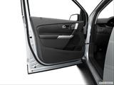  Inside of driver's side open door, window open photo