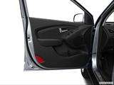  Inside of driver's side open door, window open photo