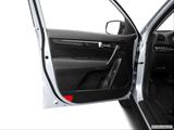  Inside of driver's side open door, window open photo