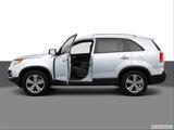 Driver's side profile with drivers side door open photo