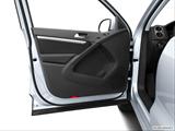  Inside of driver's side open door, window open photo