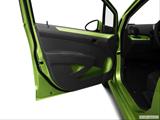  Inside of driver's side open door, window open photo