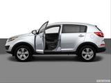  Driver's side profile with drivers side door open photo