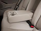  Rear center console with closed lid from driver's side looking down photo