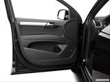  Inside of driver's side open door, window open photo