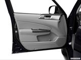  Inside of driver's side open door, window open photo