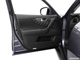  Inside of driver's side open door, window open photo