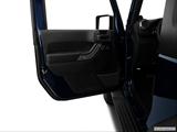  Inside of driver's side open door, window open photo