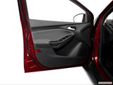  Inside of driver's side open door, window open photo