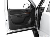  Inside of driver's side open door, window open photo