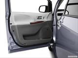  Inside of driver's side open door, window open photo