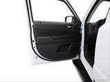 Inside of driver's side open door, window open photo