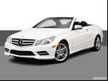 2013 Mercedes-Benz E-Class E550  Cabriolet