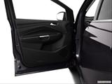  Inside of driver's side open door, window open photo