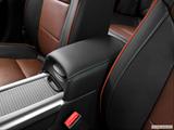  Front center console with closed lid, from driver's side looking down photo