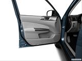  Inside of driver's side open door, window open photo