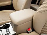  Front center console with closed lid, from driver's side looking down photo