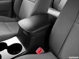  Front center console with closed lid, from driver's side looking down photo